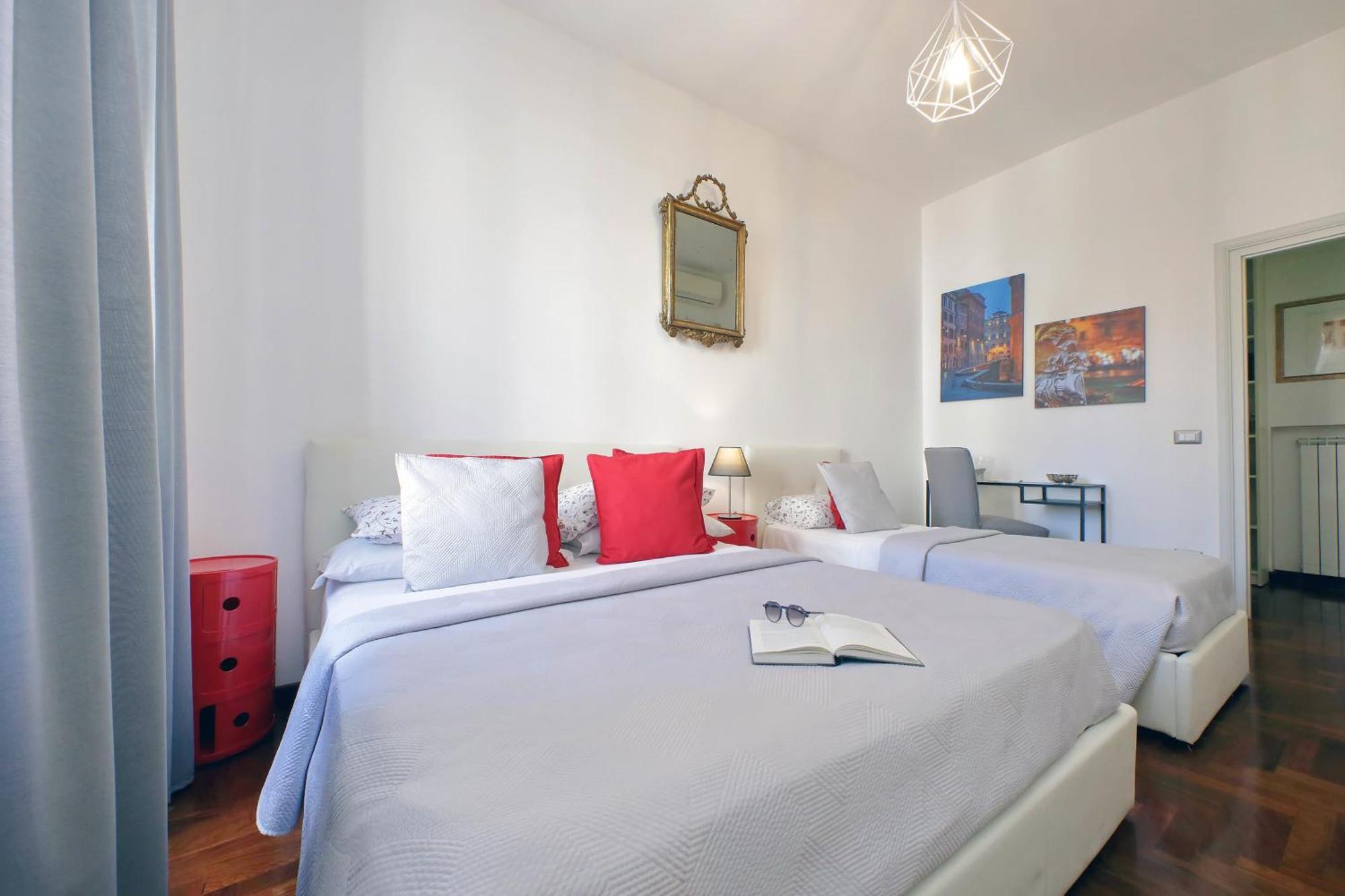Luxury Apartment Vaticano-S'Peter Basilica - Netflix Wifi - Aircond Roma Eksteriør bilde